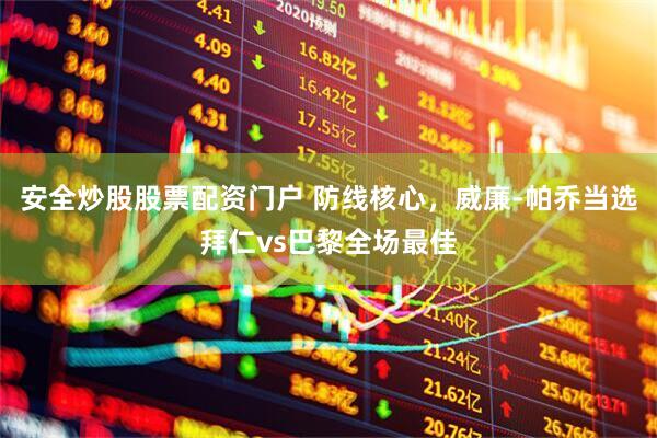 安全炒股股票配资门户 防线核心，威廉-帕乔当选拜仁vs巴黎全场最佳